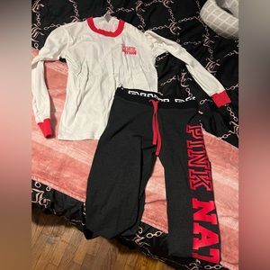 “Pink nation” outfit (Victoria Secret)